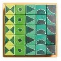 Arta si geometrie, verde - RMK10139