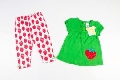 Set hainute colorate bebe cu capsunici - BBN1181