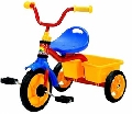 Tricicleta Transporter multicolora cu scaun reglabil - FUNK1020