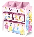 Organizator jucarii cu cadru din lemn Disney Princess - BBXTB84717PS