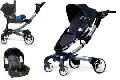 Carucior Origami 2in1 sport si scaun auto negru - PJB48