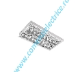 LAMPA INDUSTRIALA LENA BM TIP V LED 2X10W 6400K 595X295X70 DUBLA PARABOLA