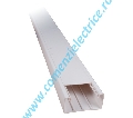 CANAL CABLU AUTOADEZIV CT2 DIN PLASTIC 2M 15X10MM ALB