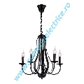 Candelabru Amanda 955AMANDA5/BK negru 5xE14 A++
