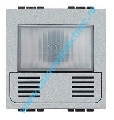 COMUTATOR CU SENZOR DE MISCARE 2 MODULE ALUMINIU LIVING LIGHT BTICINO