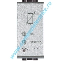 DESCARCATOR SUPRATENSIUNE 230V 1 MODUL ALUMINIU LIVING LIGHT BTICINO