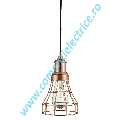 Pendul Tapered Cage 6836CU cupru finisat E27 60W