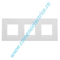 PLACA (RAMA) ORNAMENT GEWISS CHORUS GEO INTERNATIONAL, 2+2+2 MODULE, ALB