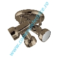 Plafoniera Jack 955JACK3R/AB aur antic 3xE14 A++