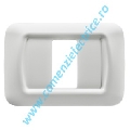 RAMA DECORATIVA GEWISS TOP SYSTEM, 1 MODUL, ALB