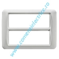 RAMA DECORATIVA GEWISS TOP SYSTEM, 12 MODULE, ALB
