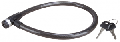 LACAT CABLU CU PROTECTIE PT BICICLETA 4511 / 25X1000MM