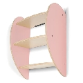 BABY ROC - ETAJERA DIN LEMN RocPink