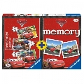 Puzzle Memory Disney Cars 15 / 20 / 25 Piese Ravensburger,