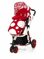 Carucior sistem 2 in 1 Giggle Cosatto, Red Bubbles