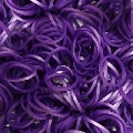 Elastice gama Metalic Rainbow Loom, Mov