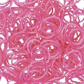 Elastice gama Lucios Rainbow Loom, Rosu