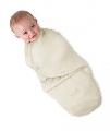 Sistem de infasare pentru bebelusi SwaddleMe Ivory Polar Summer Infant, 0-3 luni