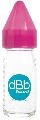 Biberon sticla 110ml Regul Air cu tetina anticolici din silicon 0-4m dBb Remond, Roz