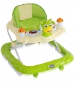 Premergator cu 4 roti si protectie trepte Bambi Bertoni, Green