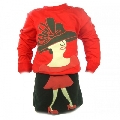 Set bluza si fusta Bucuria Copiilor, 2 ani