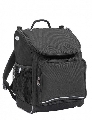 Ghiozdan compact Mighty Harlequin, Negru