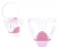 Sterilizator si cutie protectie suzeta KioKids, Roz