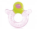 Inel dentitie refrigerant Pets KioKids, Roz cu Verde