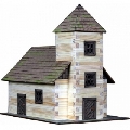 Set constructie din lemn cu lipici Biserica Walachia,