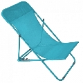 Scaun de gradina copii tip sezlong Rainbow Soulet, Turquoise