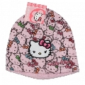 Caciula tricotata Hello Kitty roz deschis Disney, 54 cm (8-11 ani)