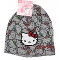 Caciula tricotata Hello Kitty gri Disney, 52 cm (4-7 ani)