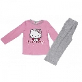 Pijama Hello Kitty roz 5305 Disney, 8 ani (128 cm)