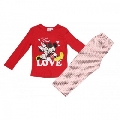 Pijama Minnie rosie 4682 Disney, 6 ani (116 cm)
