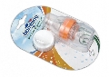 Set mini biberon de sticla 2 functii Bambino, Portocaliu