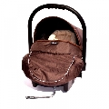 Cos auto Carlo cu Isofix Mikado, Mocca