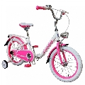 Bicicleta copii pliabila Lambrettina 14 inch ATK Bikes, Pink