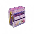 Organizator jucarii cu cadru din lemn Disney Delta Children, Princess Friendship