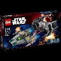 TIE Advanced al lui Vader contra A-Wing Starfighter 75150 LEGO Star Wars,