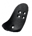 Suport din plastic pentru scaun de masa Moon Mima, Black