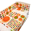 Set aparatori laterale cu imprimeuri pentru patut de 140 x 70 x 60 cm Deseda, Fantezie