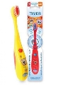 Periuta dinti copii +3 ani Club Cutie Flashing Timer B-Brite, Rosu