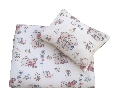 Lenjerie de pat din finet 120 x 60 cm Deseda, Ursuleti pe crem