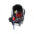 Scoica auto DinoFix Klippan, Black/DarkRed