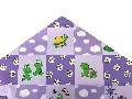 Paturica dubla de vara Junior Deseda, Brotacei Violet