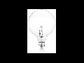 Bec halogen Alo Globo mare, 42W, E27, 530Lm