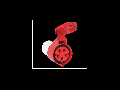 PRIZA MOBILA HT-225 32A IP44 3P+N+E 400V