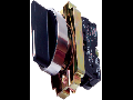 Selector cu maneta scurta  0-1 REV.(selector+ etrier+contact+1ND), negru