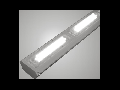 Corp de iluminat cu LED-uri, 1502 x 119 x 78 mm, IP65, aparent, 60W, ELECTROMAGNETICA