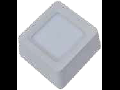 Spot LED de suprafata patrat  alb - 22W, W/O driver, VT-1422 SQ